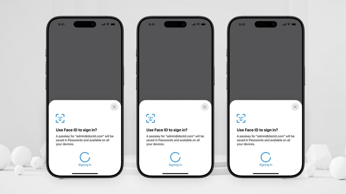 Two steps: open → scan
